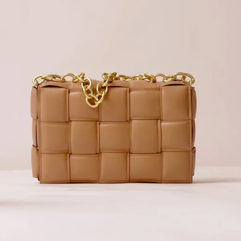 NEW Woven Mude Handbag NWOT